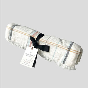 Hearth and Hand with Magnolia Plaid Table Runner 14”x72”